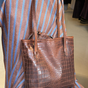 TL180 HANDBAGS LE SAC CROCO CUOIO 01