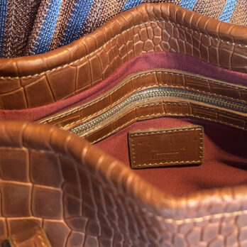 TL180 HANDBAGS LE SAC CROCO CUOIO 04