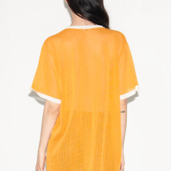 TL180 Dua Knitted Top Arancio and Panna 03