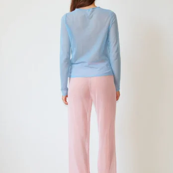TL180 Knitwear Nico Knitted Pants Rosa 03